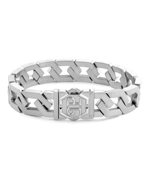 hexagon tactical buckle cable chain bracelet