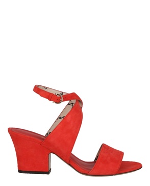 sheena suede heel sandals