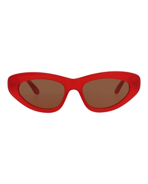 cat eye-frame acetate sunglasses