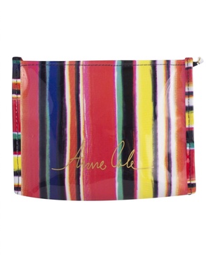 women's cosmetic bag in red