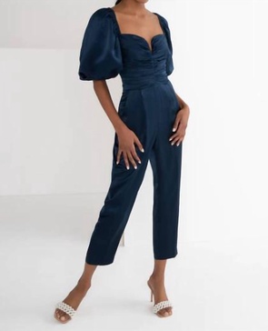 santucci jumpsuit in ink navy