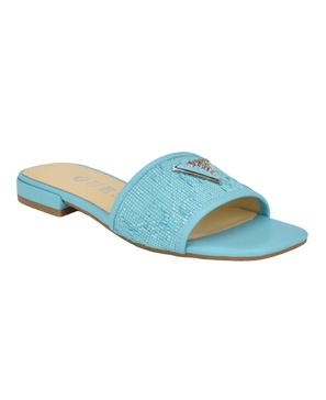 Women's Tamsea One Band Square Toe Slide Flat Sandals