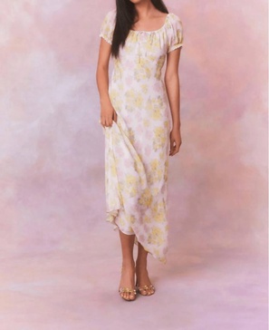 kelila dress in sherbert