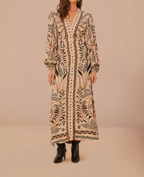 classic nature maxi dress in classic nature sand