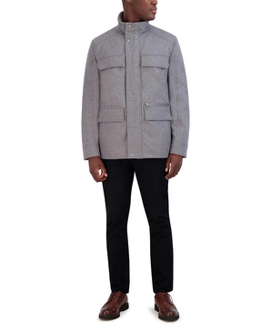 Cole Haan Men's Field Multi-Pocket Coat