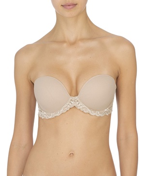 Natori Women's Feathers Strapless Plunge Multiway Bra