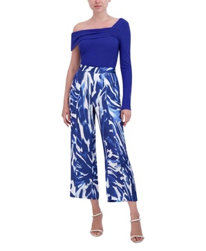 BCBGMAXAZRIA Women's Cropped Wide Leg Pant