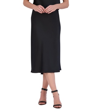 BCBGMAXAZRIA Women's Bias Pull on Slip Skirt