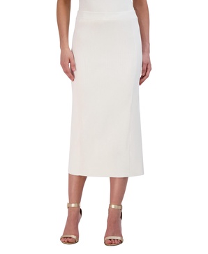 BCBGMAXAZRIA Women's Pull on Sweater Midi Pencil Skirt