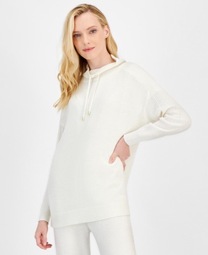 Women's Mock-Neck Pullover Knit Top