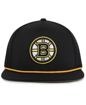 Men's Black Boston Bruins Buxton Pro Tech Adjustable Hat