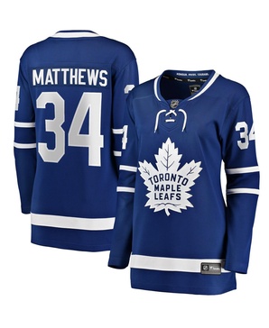 Women's Auston Matthews Royal Home Breakaway Player Jersey