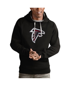 Men's Black Atlanta Falcons Victory Pullover Hoodie