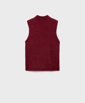 Women's Perkins-Neck Knitted Vest