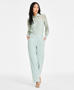 Women's Liberty Stretch High Rise Wide-Leg Pull-On Pants