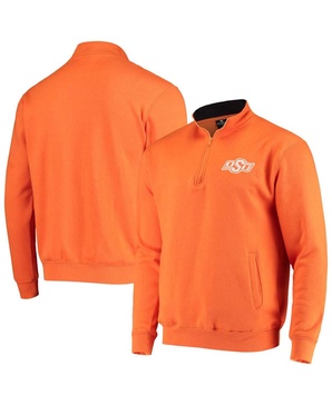 Men's Orange Oklahoma State Cowboys Tortugas Logo Quarter-Zip Jacket