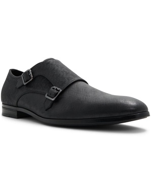 Men's Benedetto Monk Strap Shoes- Wide Width