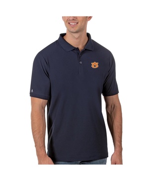 Men's Navy Auburn Tigers Legacy Pique Polo