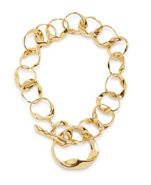 Sculpted Link Collar Necklace