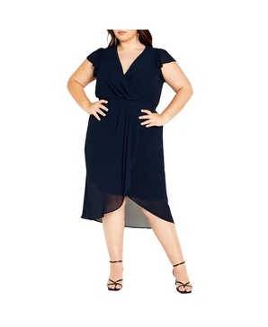 Women's Wrap Swing Dress