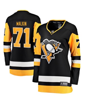 Women's Evgeni Malkin Black Pittsburgh Penguins Home Breakaway Player Jersey