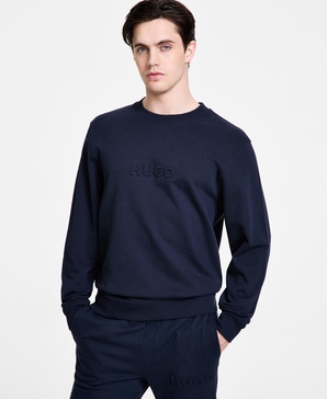 Men's Regular-Fit Dankobi Embossed Logo Sweatshirt
