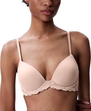 Women's Lace-Trim Demi Bra QF8122