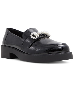 Women's Dinara Embellished Tweed Loafer Flats