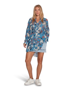 Women's Because You Move Me Oversized Shirt