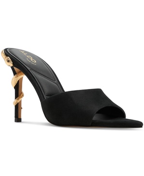 Women's Seashella Slip-On Heeled Sandals