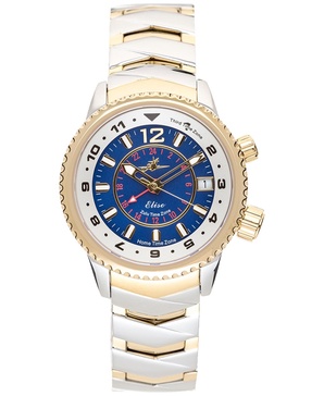 Women's Elise Midnight Stainless Steel Bracelet Watch 33mm