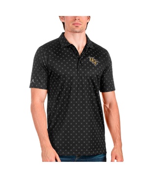 Men's Black/Steel UCF Knights Spark Polo