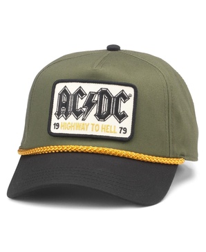 Men's Green/Black AC/DC Roscoe Adjustable Hat