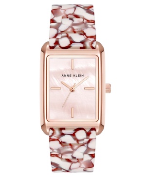 Women's Quartz Red and Pink Acetate Bracelet Watch, 26mm