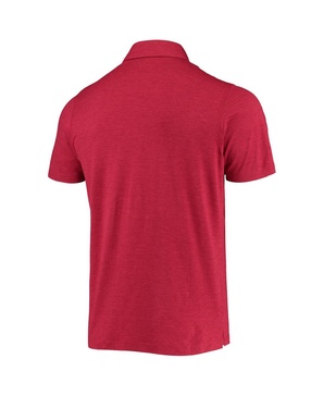 Men's Cardinal Arkansas Razorbacks Tech Trail Omni-Shade Polo Shirt