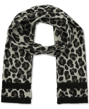 Women's Brushed Three Color Leopard Scarf