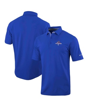 Men's Royal Los Angeles Dodgers 2024 World Series Champions Omni-Wick Even Lie Polo