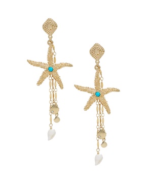 Starfish Seeker Drop Earrings
