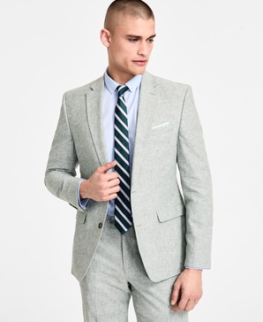 Men's Slim-Fit Linen Suit Jacket, Exclusively at Macy's