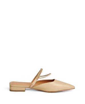 On The Go Leather Flat