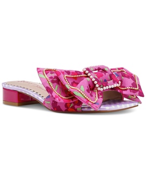 Women's Garnet Embellished Bow Sandals
