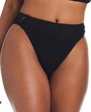 Women's Crochet High-Rise Side-Tab Bottoms, Created for Macy's