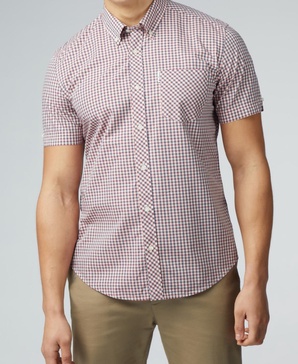 Men's Signature Gingham Short Sleeve Shirt