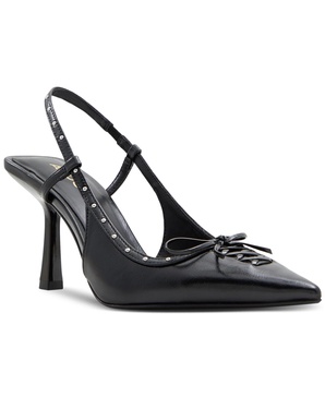 Women's Stevvie Slingback Pointed-Toe Bow Pumps