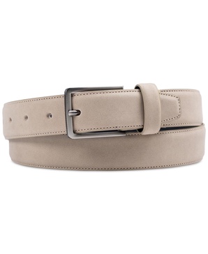 Men's Faux Suede Belt, Created for Macy's