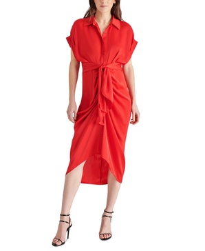 Women's Tori Tie-Front Midi Shirtdress
