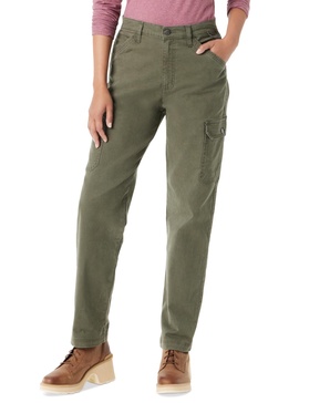 Women's Slim Straight-Leg Cargo Pants