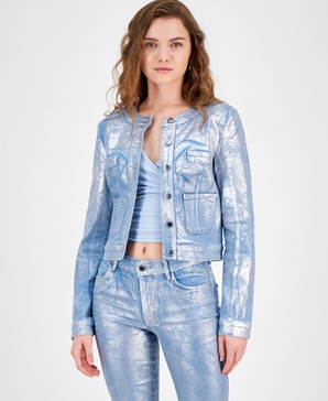 Women's Sammy Metallic Logo Jacket 