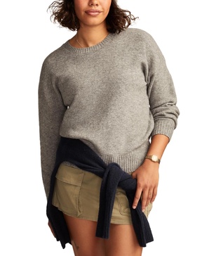 Women’ sCrewneck Long-Sleeve Pullover Sweater