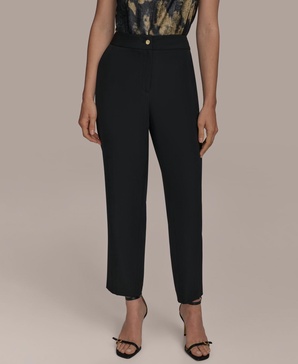 Women's Slim Leg Ankle Pants, Regular & Petite 